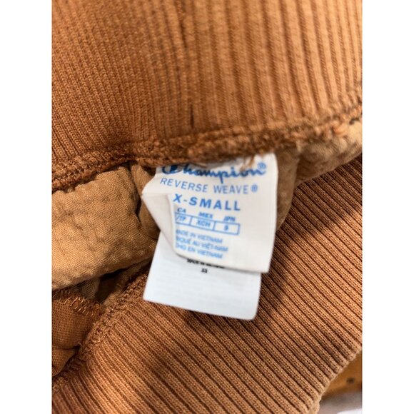 Champion Women's Corduroy Joggers Brown Size XS - Picture 8 of 8